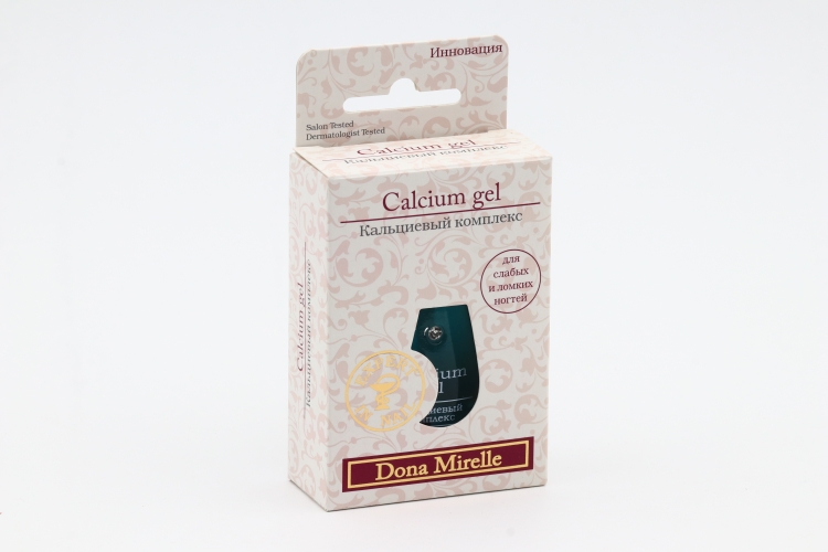 Лак д/ногтей Dona Mirelle Calcium gel Кальциевый комплекс, 17 мл