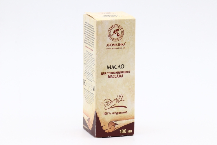 Масло массажное д/тонизирующего массажа с распылителем, 100 мл, Ароматика