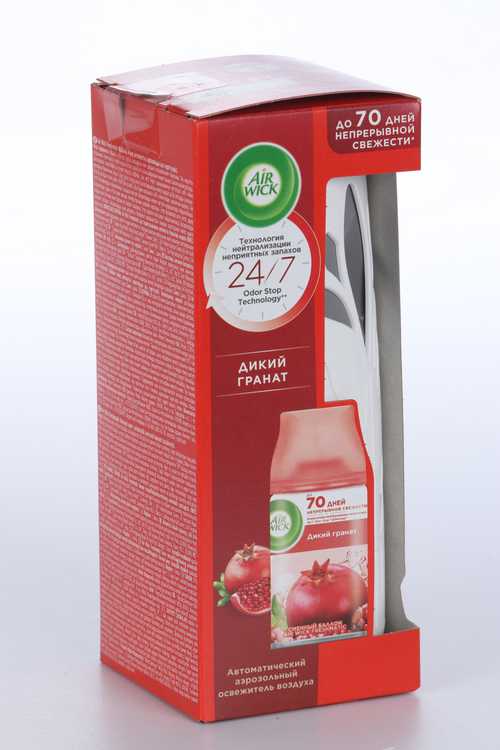 Освежитель воздуха Air Wick FRESHMATIC автом аэрозоль+баллон дикий гранат 250 мл