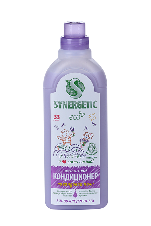 Кондиционер д/белья SYNERGETIC лавандовое поле 1 л