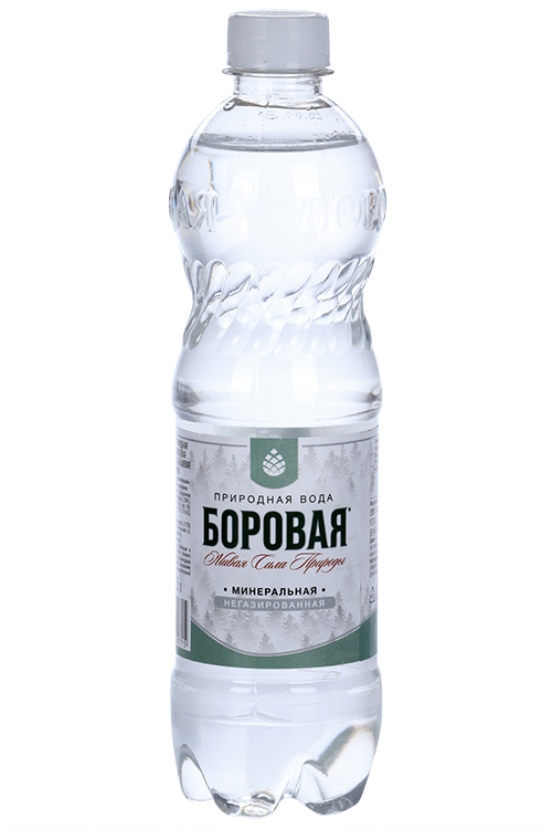 Вода мин Боровая питьевая лечебно-столовая сульфатно-кальциевая негаз, 0,5 л, пэт бут
