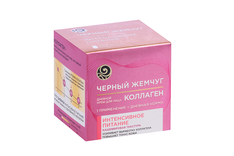 Крем Черный жемчуг интенсивное питание д/лица дневной, 46 мл