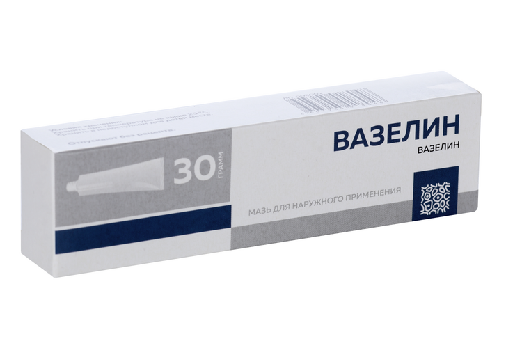 Вазелин, 30 г, мазь для наружного применения