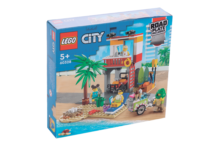 Конструктор LEGO CITY пост спасателей на пляже