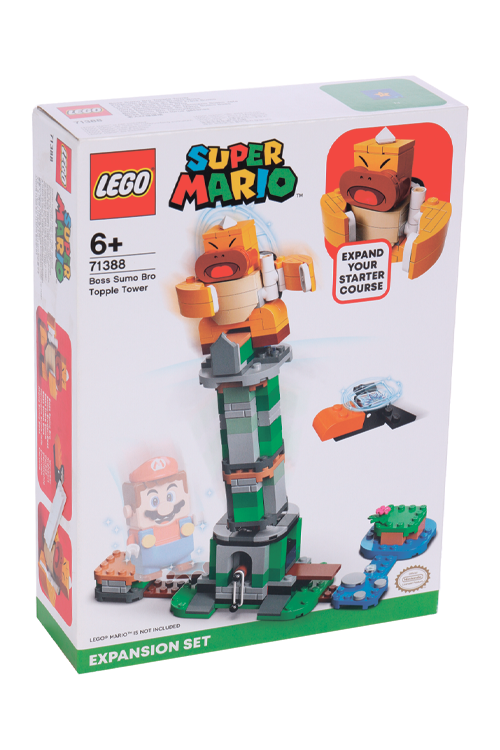 Конструктор LEGO SUPER MARIO дополнительный набор падающая башня босса братца-сумо