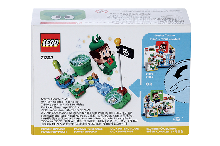 Конструктор LEGO SUPER MARIO набор усилений марио-лягушка