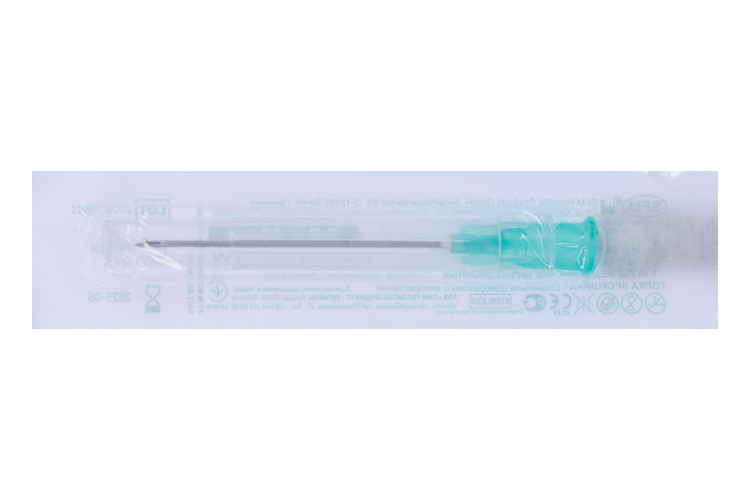 Игла иньекц СФМ 21G (0,80х40 мм)