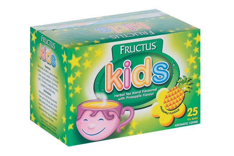 Чай Fructus KIDS травяной со вкусом ананаса, 1,5 г, 25 шт, фильтр-пакет