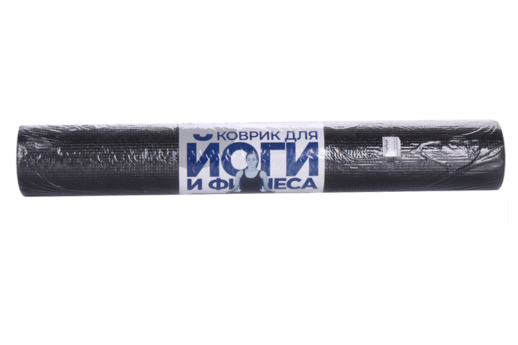 Коврик INDIGO Sport д/йоги/фитнеса черный