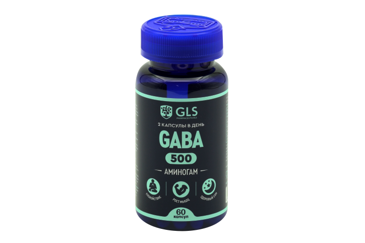 Аминогам Gaba, 500 мг, 60 шт, капсулы