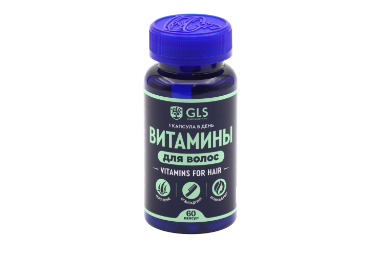 Витамины д/волос, 60 шт, капсулы