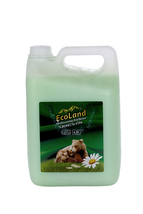 Кондиционер EcoLand д/белья свежесть утра 4,8 л