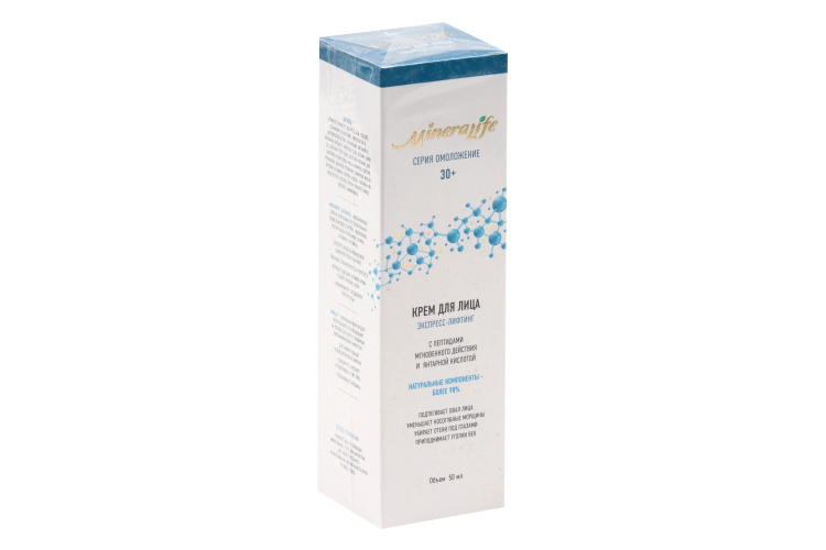 Крем MineraLife Экспресс-лифтинг д/лица, 50 мл
