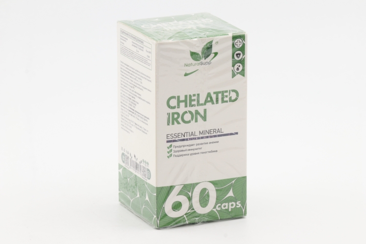 Хелат железа NaturalSupp, 60 шт