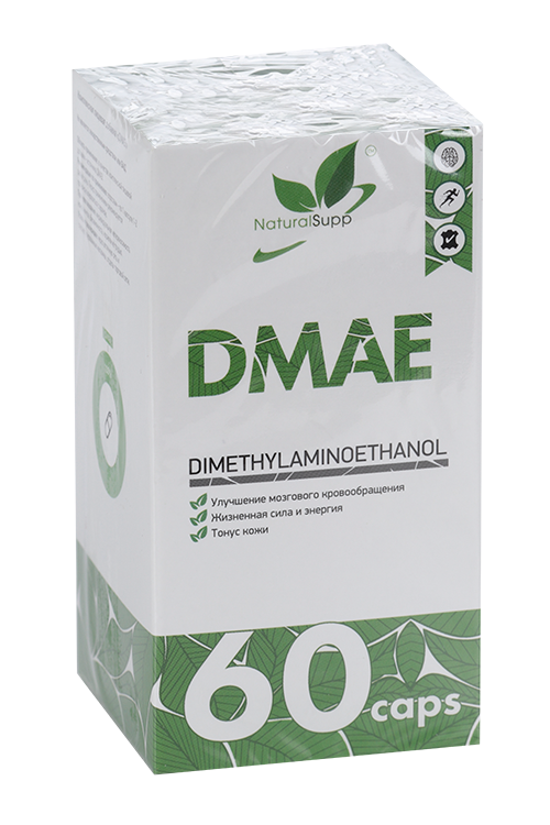 DMAE Диметиламиноэтанол, 650 мг, 60 шт, капсулы NaturalSupp
