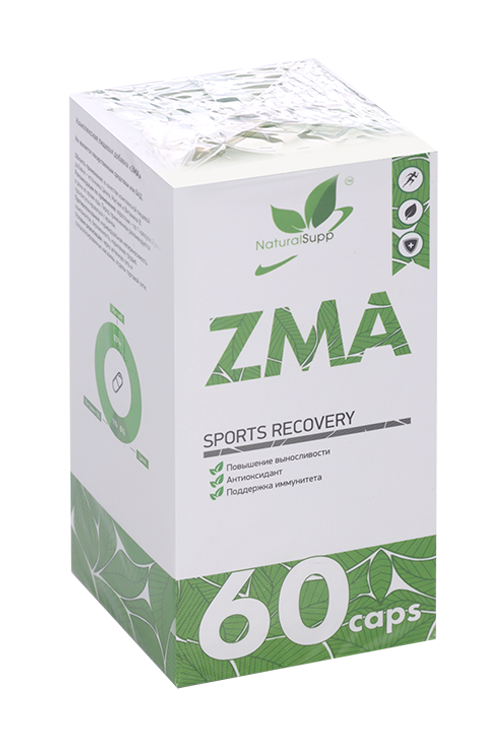 ЗМА NaturalSupp, 60 шт, капсулы