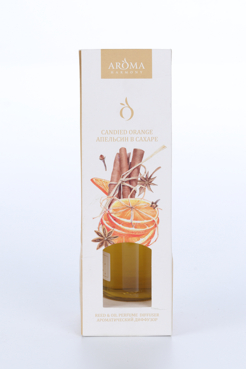 Диффузор AROMA HARMONY д/дома ароматический апельсин в сахаре 50 мл