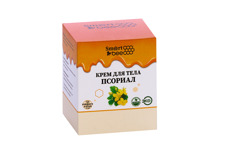 Крем Smart Bee Псориал д/тела, 30 г, (пластик)