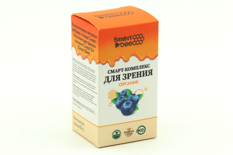 Смарт-комплекс Smart Bee Органик д/зрения, 60 г
