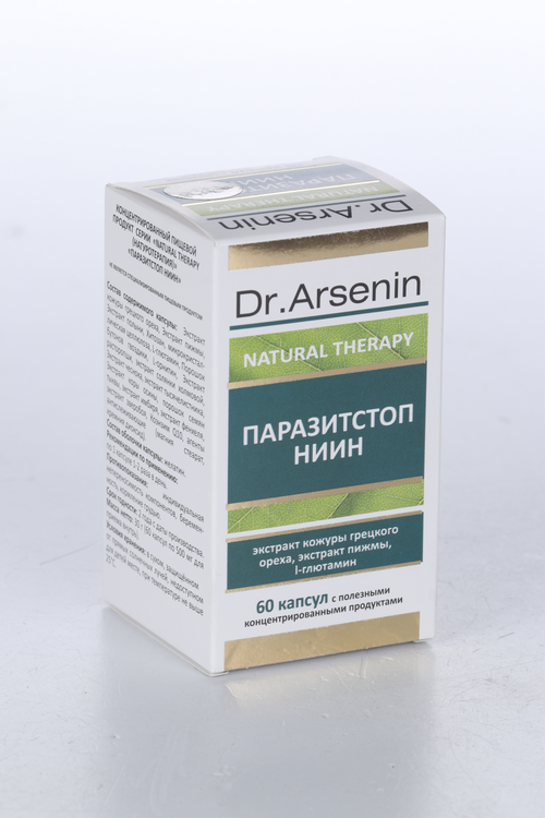 Паразит-стоп Dr Arsenin концентрированный пищевой продукт, 60 шт, капсулы