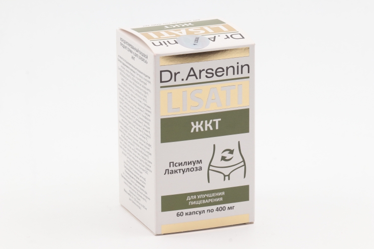 ЖКТ-Lisati Dr Arsenin, 60 шт, капсулы
