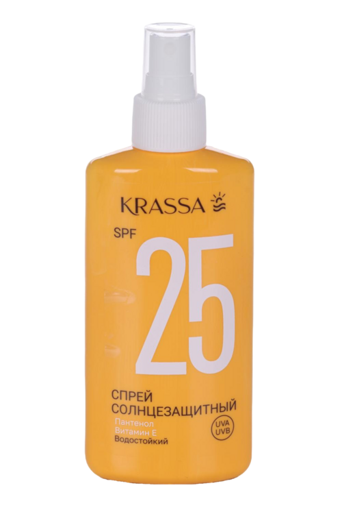 Спрей Krassa солнцезащитный SPF 25, 150 мл