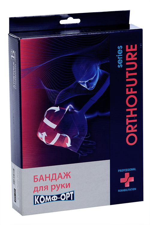 Бандаж Комф-Орт OF-422 д/лев и прав руки/сетчат материал/с петлей д/поддерж бол пальца р 2