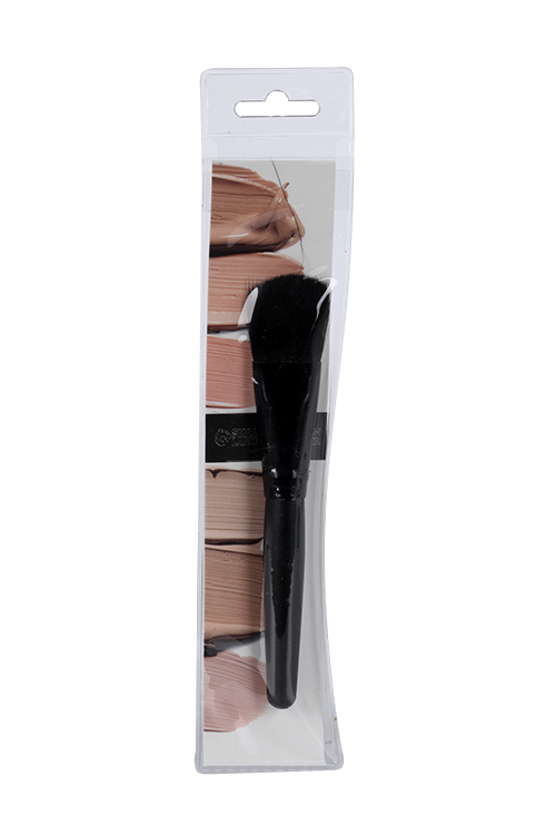 Кисть д/макияжа Queen fair Premium Brush в чехле 14,5 см цвет черный