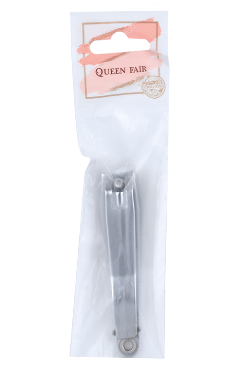 Кусачки-книпсер Queen fair педикюрные с пилкой 7,6 см цвет серебристый