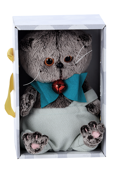 Игрушка Budi Basa басик baby в шортиках и банте с колокольчиком