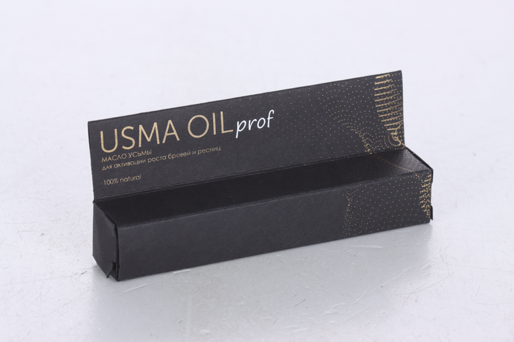 Масло усьмы Alisa Bon Usma Oil PROF д/роста бровей и ресниц с щёточкой, 10 мл