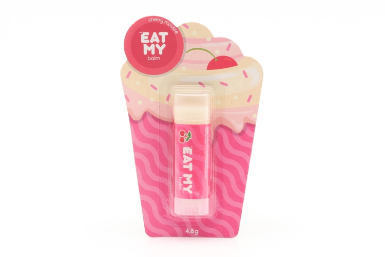Бальзам EAT MY Вишневый мусс д/губ, 4,8 г