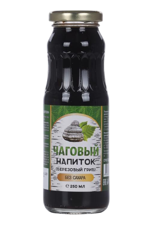Березовый гриб (чага) напиток б/сахара, 250 мл