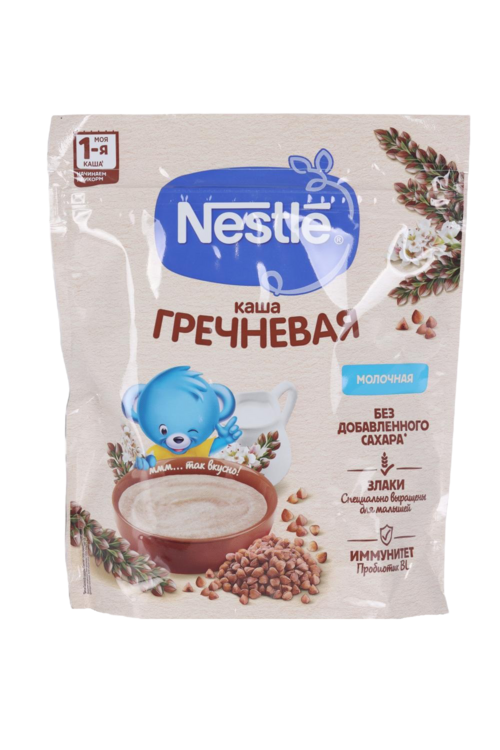 Каша Нестле молоч гречневая (с 4 мес), 200 г