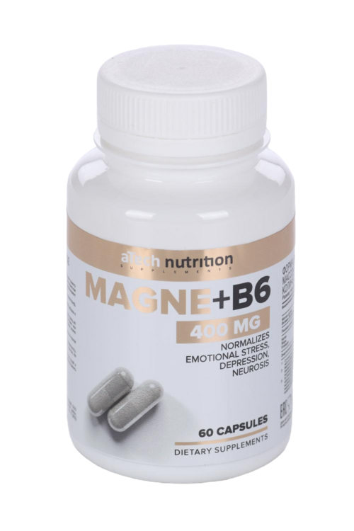Комплекс aTech nutrition Magne+B6 д/нервной системы, 60 шт, капсулы