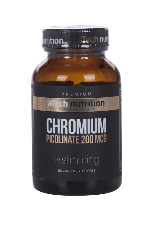Комплекс aTECH PREMIUM CHROME PICOLINATE, 200 мкг, 60 шт, капсулы