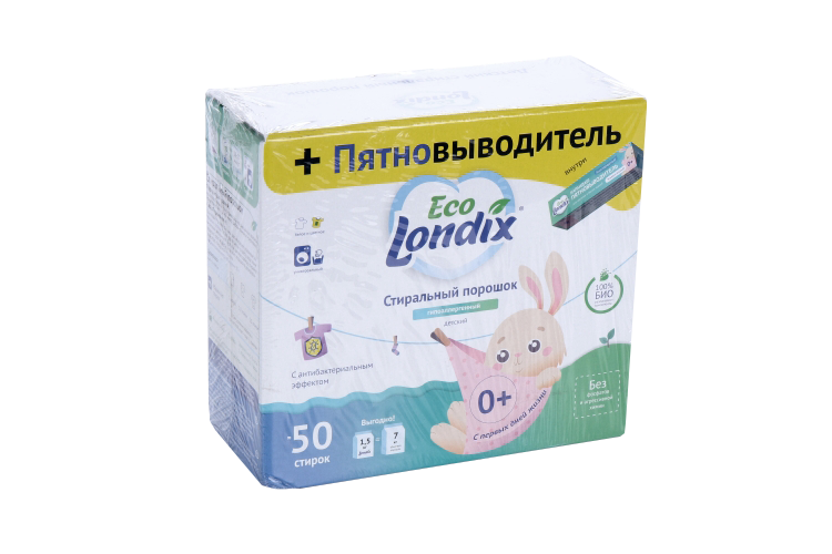 Набор Londix Eco стиральный порошок д/детского белья 1,5 кг + карандаш-пятновыводитель