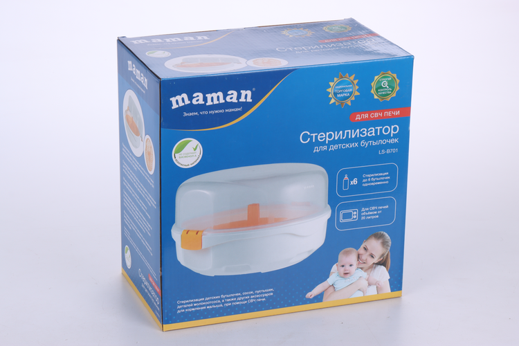 Стерилизатор Maman LS-B701 д/детских бутылочек д/свч