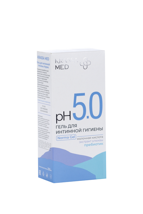Гель Krassa Med Норма д/интимной гигиены, 250 мл
