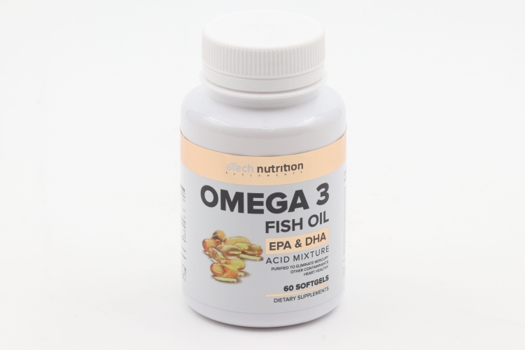 Омега 3 aTech Nutrition, 1 350 мг, 60 шт, капсулы