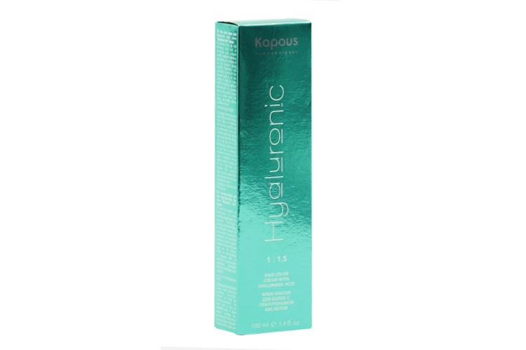 Крем-краска Kapous Professional Hyaluronic Acid с гиалурон кисл 8.23 светл блонд перламутр 100 мл