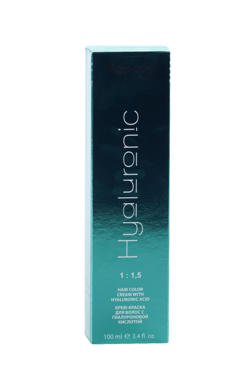 Крем-краска Kapous Professional Hyaluronic Acid с гиалурон кисл 10.012 плат блонд проз таб 100 мл
