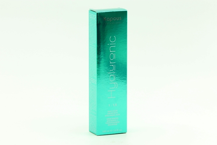 Крем-краска Kapous Professional Hyaluronic Acid д/окрашивания волос 6.0 темный блонд 100 мл