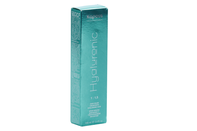 Крем-краска Kapous Professional Hyaluronic Acid д/окраш волос 8.1 светлый блонд пепельный 100 мл