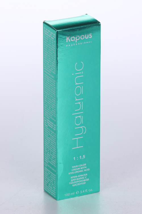 Крем-краска Kapous Professional Hyaluronic Acid д/окрашивания волос серебро 100 мл