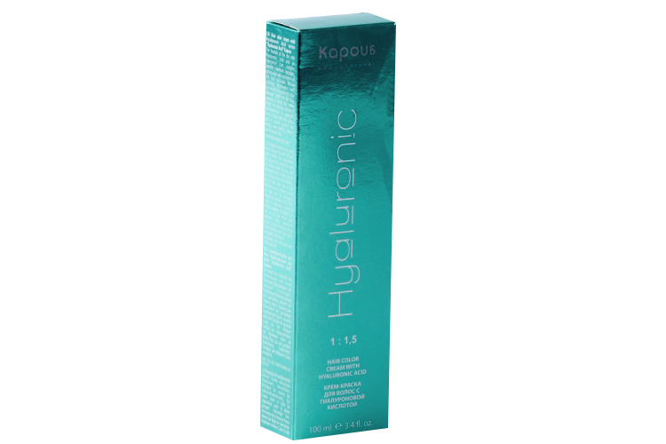 Крем-краска Kapous Professional Hyaluronic Acid с гиалурон кисл 10.23 платин блонд перлам 100 мл