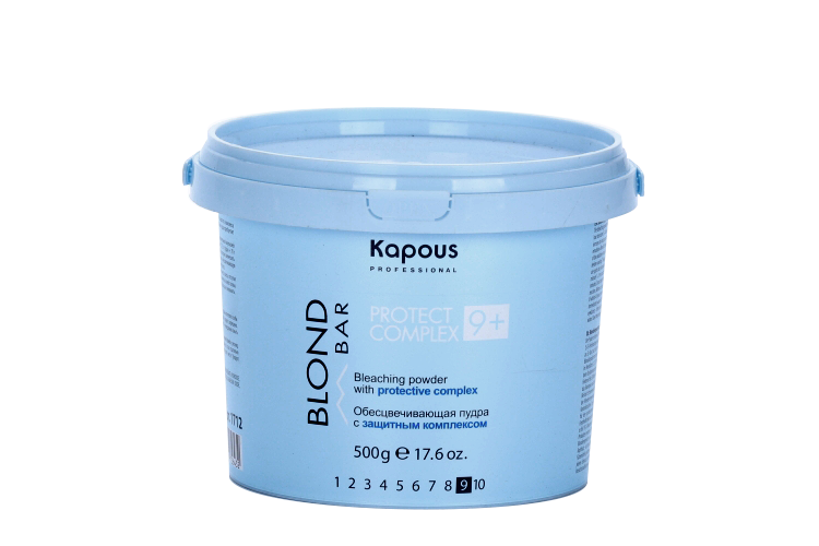 Обесцвечивающая пудра Kapous Professional с защитным комплексом 9+, 500 г