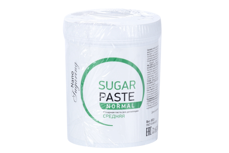 Паста Nano Sugaring д/депиляции Normal средняя, 800 г