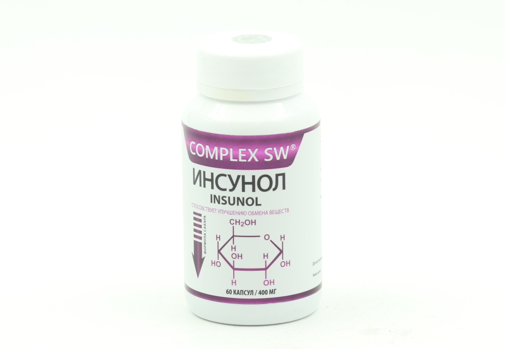 Инсунол, 60 шт, капсулы