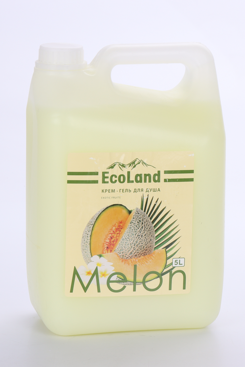 Гель-крем EcoLand Melon д/душа c ароматом дыни, 5 л